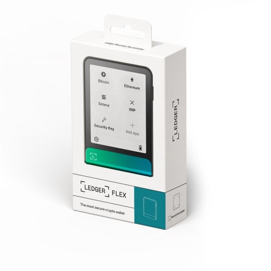 Portofel hardware crypto Ledger Flex Oxidate Green (verde) cu cheie de recuperare (Ledger, Ingredi) by www.silkase.ro Portofel hardware crypto Ledger Flex Oxidate Green (verde) cu cheie de recuperare (Crypto Wallet, LEDGERFLEX-OGREEN-RK) by www.silkase.ro