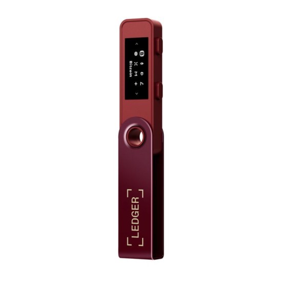 Portofel Hardware Crypto Ledger Nano S Plus, Crimson Magenta (Crypto Wallet, LEDGERSPLUSCM) by www.silkase.ro