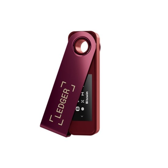 Portofel Hardware Crypto Ledger Nano S Plus, Crimson Magenta (Crypto Wallet, LEDGERSPLUSCM) by www.silkase.ro