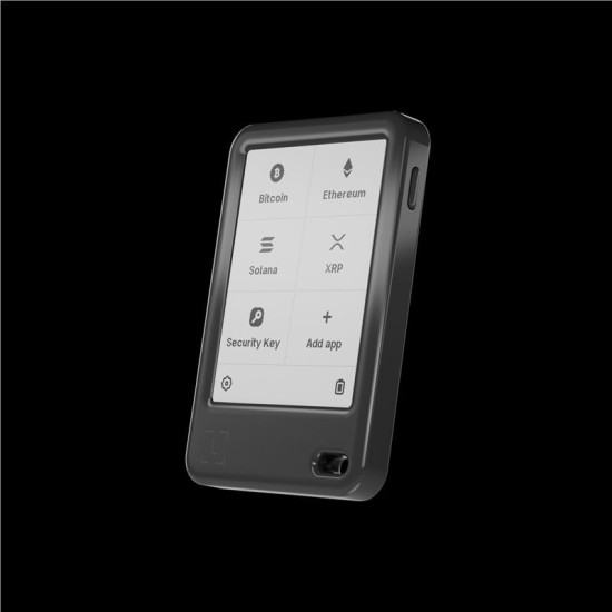 Portofel Hardware Crypto Ledger Nano Gen 5 Dark cu Cheie de Recuperare Portofel Hardware Crypto Ledger Nano Gen 5 Dark cu Cheie de Recuperare (Crypto Wallet, LEDGERNANO-5-RK) by www.silkase.ro