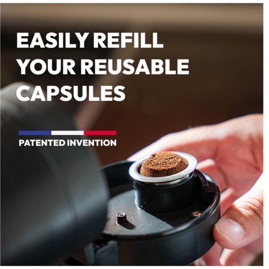 Kit Premium CAPSME pentru Capsule Reutilizabile Nespresso (fără cafea) Kit Premium CAPSME pentru Capsule Reutilizabile Nespresso (fără cafea) (Ingredi, CAPS-COFFNE-NOSC-ENFR) by www.silkase.ro