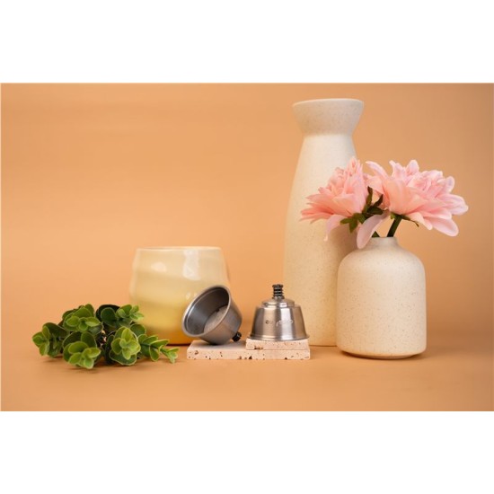 Capsulă Reutilizabilă CAPSME pentru Dolce Gusto (Lungo) cu Capac din Silicon (Ingredi, CAPS-CAPSDG-LU01-INTER) by www.silkase.ro