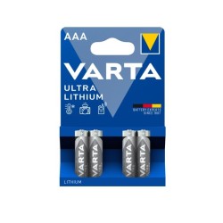 Set 4 Baterii Varta Ultra Lithium AAA (Micro AAA) Set 4 Baterii Varta Ultra Lithium AAA (Micro AAA)