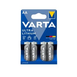 Baterii Varta Ultra Lithium AA, Set 4 bucăți