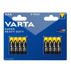 Set 8 Baterii Varta Super Heavy Duty AAA - Energie Fiabilă Set 8 Baterii Varta Super Heavy Duty AAA - Energie Fiabilă