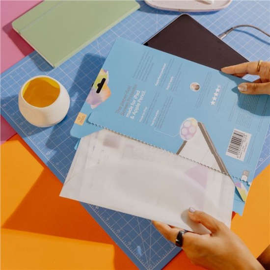 Set 2 folii de protectie Paperlike 3 pentru iPad Pro 13 (2024) si iPad Air 13 (2024-2025) (Ingredi, PL3-13-24) by www.silkase.ro
