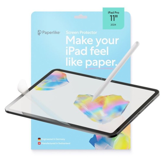 Set 2 folii de protectie Paperlike 3 pentru iPad Pro 11 (2024) (Ingredi, PL3-11-24) by www.silkase.ro