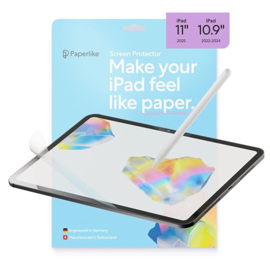 Set 2 folii de protectie Paperlike 3 pentru iPad 11 (2025) si iPad 10.9 (2022-2024) (Paperlike, Ingredi) by www.silkase.ro Set 2 folii de protectie Paperlike 3 pentru iPad 11 (2025) si iPad 10.9 (2022-2024) (Ingredi, PL3-10-22) by www.silkase.ro