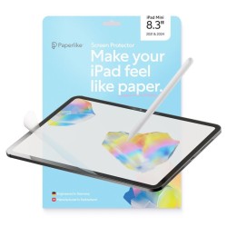 Set 2 folii de protectie Paperlike 3 pentru iPad Mini 8.3 (2021 & 2024) Set 2 folii de protectie Paperlike 3 pentru iPad Mini 8.3 (2021 & 2024)