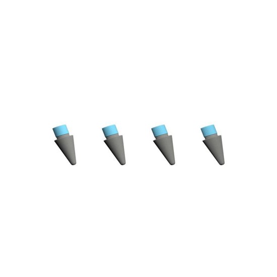 Set 4 varfuri de rezerva Paperlike pentru Apple Pencil (Stylus Pens, PL-APT-CB-25) by www.silkase.ro