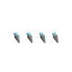 Set 4 varfuri de rezerva Paperlike pentru Apple Pencil (Stylus Pens, PL-APT-CB-25) by www.silkase.ro
