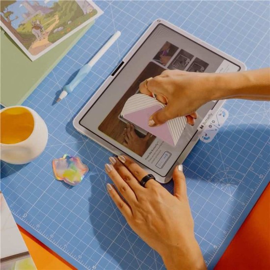 Set 2 folii de protectie Paperlike 3 pentru iPad Pro 12.9 (Paperlike, Ingredi) by www.silkase.ro Set 2 folii de protectie Paperlike 3 pentru iPad Pro 12.9 (Ingredi, PL3-12-18) by www.silkase.ro