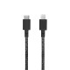 Cablu Native Union Belt USB-C la Lightning, 1.2m, Cosmo (iPhone 5/5S/SE, BELT-KV-CL-CS-BK-2) by www.silkase.ro