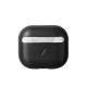 Husă Premium Native Union din Piele Naturală pentru AirPods 3, Negru (3, APCSE-LTHR-BLK-V2) by www.silkase.ro
