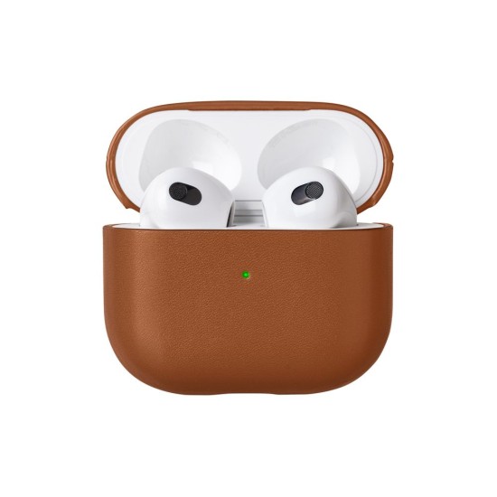 Husă din Piele Premium Native Union pentru AirPods 3, Maro Husă din Piele Premium Native Union pentru AirPods 3, Maro (3, APCSE-LTHR-BRN-V2) by www.silkase.ro