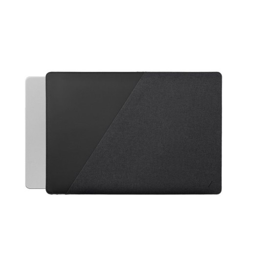 Husa Premium Native Union Slim Sleeve pentru MacBook 15"/16", Slate (Ingredi, STOW-MBS-GRY-16) by www.silkase.ro