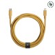 Cablu textil Native Union Belt USB-C la Lightning 3m, kraft (Ingredi, BELT-CL-KFT-3-NP) by www.silkase.ro