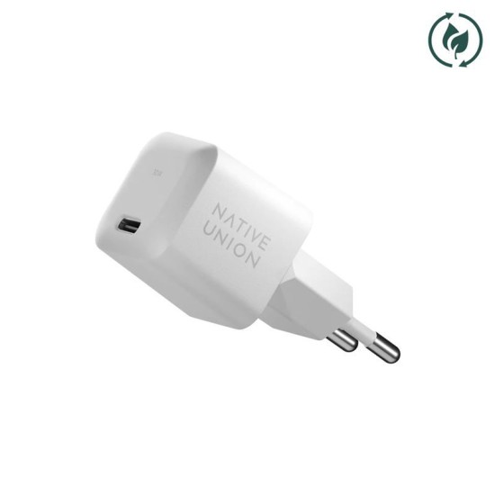 Incarcator retea Native Union GaN, USB-C, 30W, Alb (Native Union, Incarcatoare) by www.silkase.ro Incarcator retea Native Union GaN, USB-C, 30W, Alb (Incarcatoare, FAST-PD30-2-WHT-EU) by www.silkase.ro