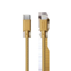 Cablu de Date Native Union Night Cable, USB-C la Lightning, 3m, Design Kraft Cablu de Date Native Union Night Cable, USB-C la Lightning, 3m, Design Kraft