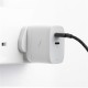 Incarcator retea Native Union GaN, 2x USB-C, 67W, Alb (Native Union, Incarcatoare) by www.silkase.ro Incarcator retea Native Union GaN, 2x USB-C, 67W, Alb (Incarcatoare, FAST-PD67-WHT-INT) by www.silkase.ro