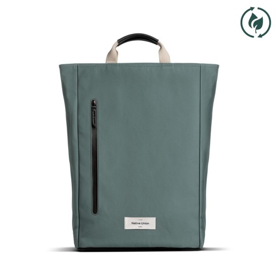 Rucsac Premium Native Union WFA Backpack, Slate Green - Stil și Funcționalitate (Ingredi, BACKPACK-GRN) by www.silkase.ro