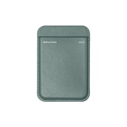Portcard magnetic Native Union (RE)CLASSIC, culoare verde ardezie