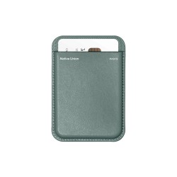 Portcard magnetic Native Union (RE)CLASSIC, culoare verde ardezie