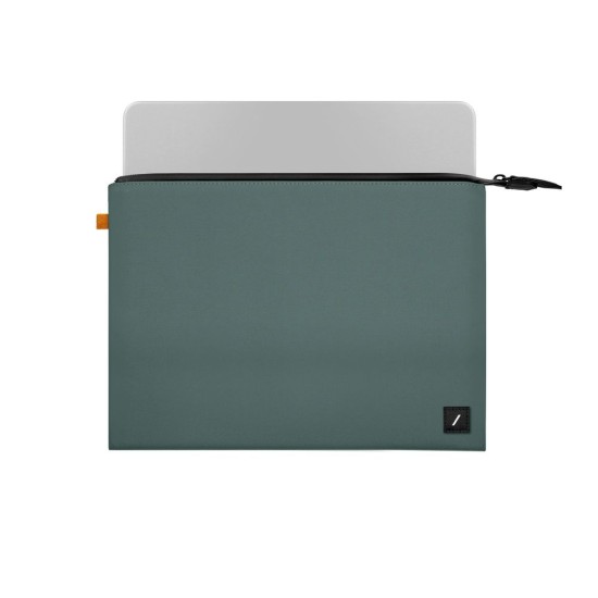 Husă Premium Native Union WFA Stow Lite Sleeve pentru Macbook 16", Slate Green (Ingredi, STOW-LT-MBS-SLG-16) by www.silkase.ro
