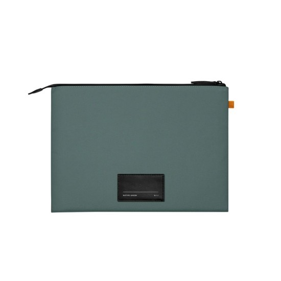 Husă Premium Native Union WFA Stow Lite Sleeve pentru Macbook 16", Slate Green (Ingredi, STOW-LT-MBS-SLG-16) by www.silkase.ro