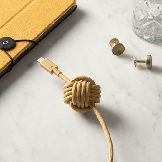 Cablu Native Union Anchor USB-C la USB-C, 3m, Kraft (14 Ultra, ACABLE-C-KFT-NP) by www.silkase.ro