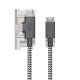 Cablu Native Union Belt Cable Duo Pro 2-în-1, USB-C la USB-C și Lightning, 2.4m, 240W, Zebra Cablu Native Union Belt Cable Duo Pro 2-în-1, USB-C la USB-C și Lightning, 2.4m, 240W, Zebra (Cabluri Telefon, BELT-PROCCL-ZEB-NP) by www.silkase.ro