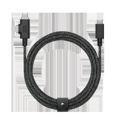 Cablu 2-în-1 Native Union Belt Cable Duo Pro, USB-C/Lightning, 240W, 2.4m, Cosmos