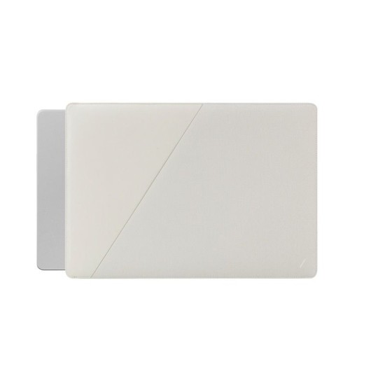 Husa Premium Native Union Stow Slim Sleeve pentru MacBook 15/16", Sandstone (Ingredi, STOW-MBS-SAN-16) by www.silkase.ro