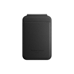 Portcard magnetic si suport Native Union Active Wallet Stand, negru