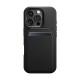 Portcard magnetic si suport Native Union Active Wallet Stand, negru (Baterii Externe, ACT-BLK-WAL) by www.silkase.ro