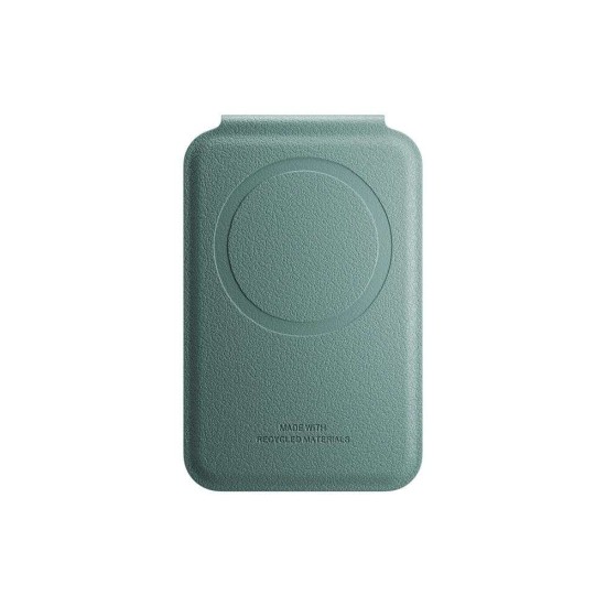 Portcard magnetic si suport Native Union Active Wallet Stand, verde ardezie (Suporturi Auto și Birou, ACT-GRN-WAL) by www.silkase.ro