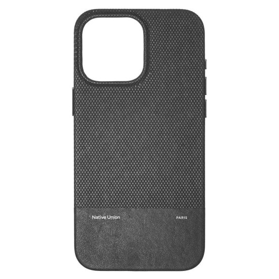 Husa telefon, Native Union, (Re)Classic, piele vegetala, neagra, pentru iPhone 16 Pro Max (Native Union, iPhone 16 Pro Max) by www.silkase.ro Husa telefon, Native Union, (Re)Classic, piele vegetala, neagra, pentru iPhone 16 Pro Max (iPhone 16 Pro Max, RECLA-BLK-NP24PM) by www.silkase.ro