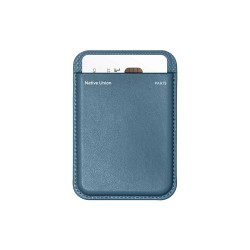 Portcard magnetic Native Union (RE)CLASSIC, culoare bleumarin