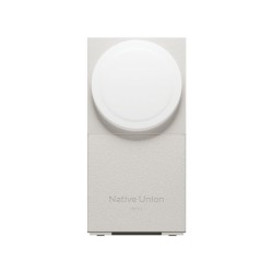 Statie de incarcare 2 in 1 Native Union Rise, Compatibila MagSafe, Putere 15W, Cablu USB-C 2m inclus, Gri
