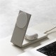 Statie de incarcare 2 in 1 Native Union Rise, Compatibila MagSafe, Putere 15W, Cablu USB-C 2m inclus, Gri (Incarcatoare, RS-2IN1-SAN) by www.silkase.ro