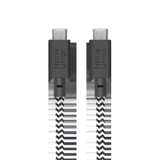 Cablu de Date Native Union Belt Cable XL, USB-C la USB-C, 3m, Zebra Cablu de Date Native Union Belt Cable XL, USB-C la USB-C, 3m, Zebra (Pixel 9 Pro, BELT-XL-C-ZEB-3-NP) by www.silkase.ro