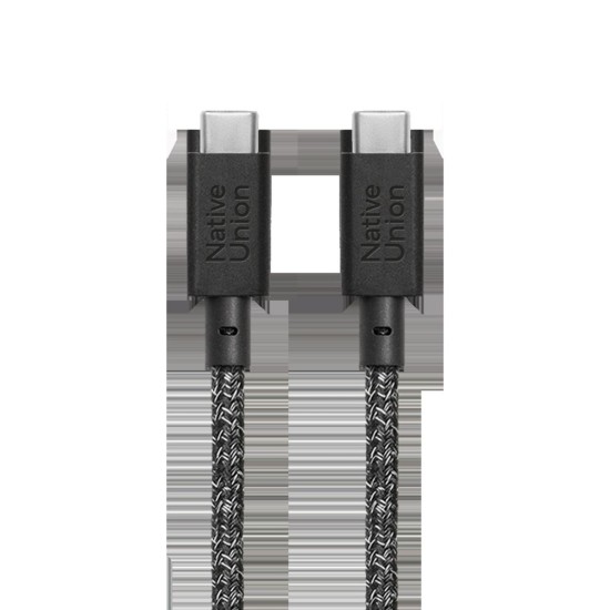 Cablu de Date Native Union Belt Cable XL (USB-C la USB-C) 3m, Cosmos Cablu de Date Native Union Belt Cable XL (USB-C la USB-C) 3m, Cosmos (Cabluri Telefon, BELT-XL-C-COS-3-NP) by www.silkase.ro