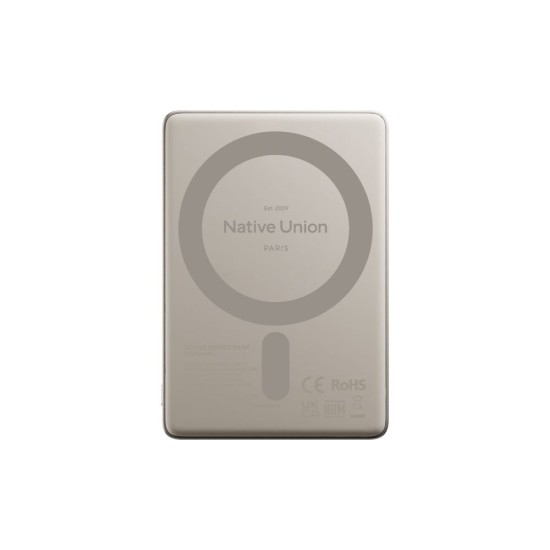 Baterie externa magnetica Native Union Active 5000mAh, culoarea gresiei (Native Union, Ingredi) by www.silkase.ro Baterie externa magnetica Native Union Active 5000mAh, culoarea gresiei (Baterii Externe, ACTPB-5KMS-SAN) by www.silkase.ro