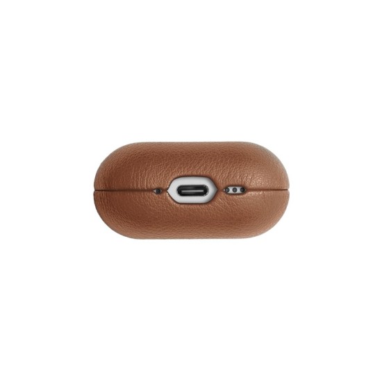 Husă Premium Native Union (RE)Classic, Tan – Compatibilă cu AirPods 4 (4, AP4ANC-LTHR-TAN) by www.silkase.ro