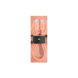 Cablu de Date Native Union Belt (USB-C la USB-C), 1.2m, Apricot