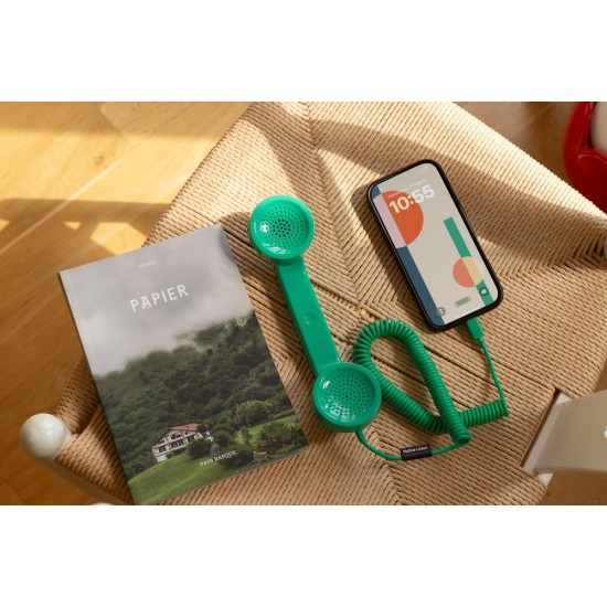 Receptor Retro Native Union POP Phone, Culoare Pine Receptor Retro Native Union POP Phone, Culoare Pine (Ingredi, POP-P-PIN) by www.silkase.ro