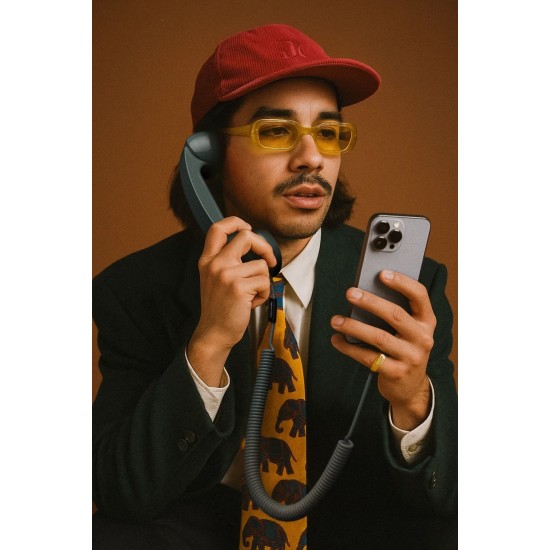 Receptor Retro Native Union POP Phone, Slate Green (Ingredi, POP-P-GRN) by www.silkase.ro