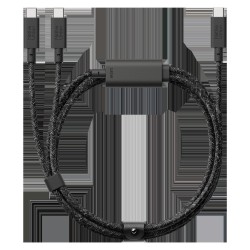 Cablu de Date Native Union Belt Cable, USB-C la USB-C, 2m, Cosmos