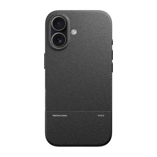 Husa de protectie Native Union (RE)Classic pentru iPhone 17, neagra (Ingredi, RECLA-BLK-NP25) by www.silkase.ro