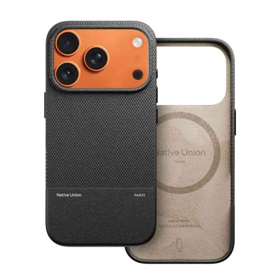 Husa de protectie Native Union (RE)Classic pentru iPhone 17 Pro, neagra (iPhone 17 Pro, RECLA-BLK-NP25P) by www.silkase.ro